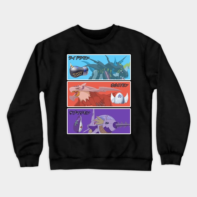 Armor Digivolve Crewneck Sweatshirt by joshgerald